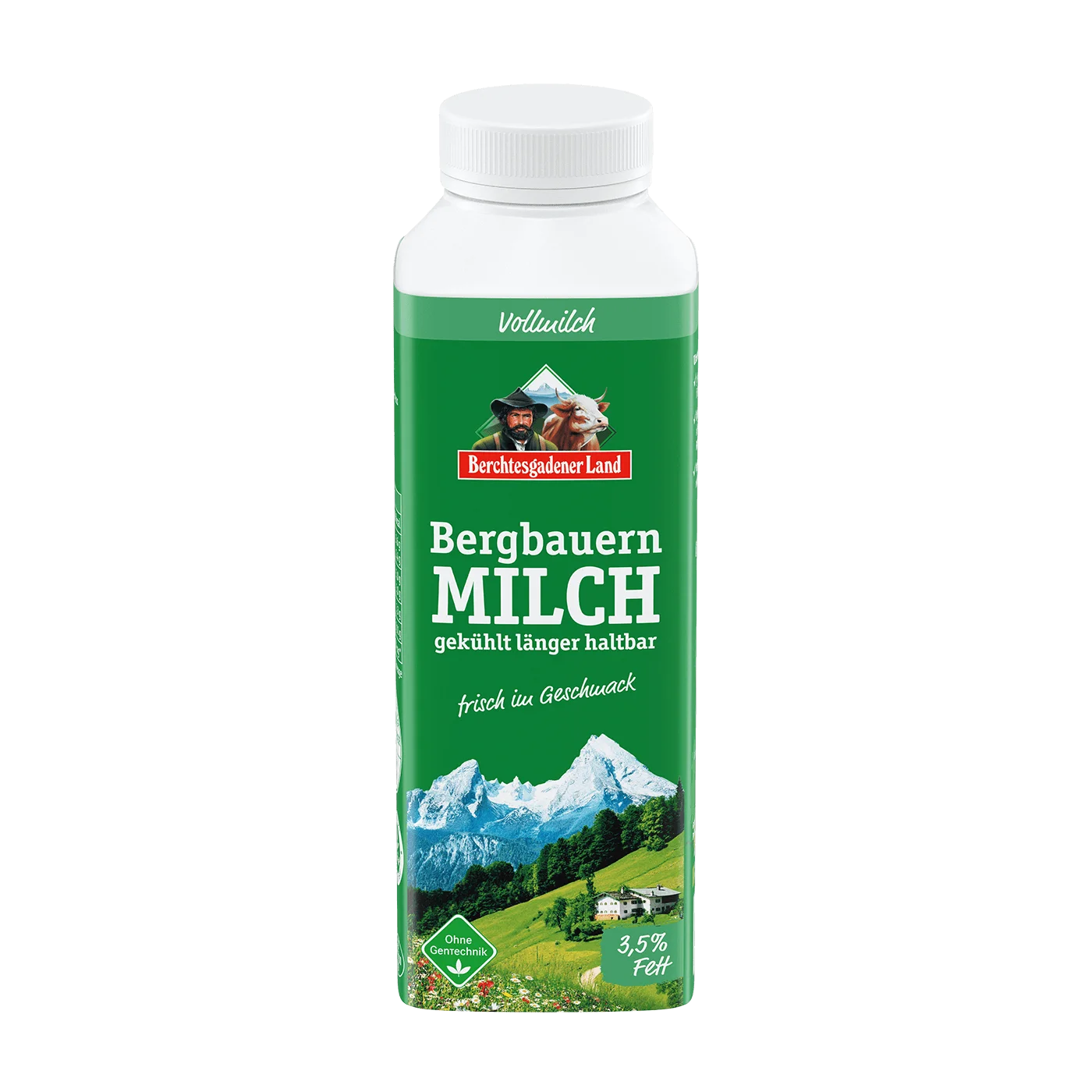 Bergbauern-Milch, gekühlt länger haltbar, 400 ml Tetra Top 3,5 % Fett
