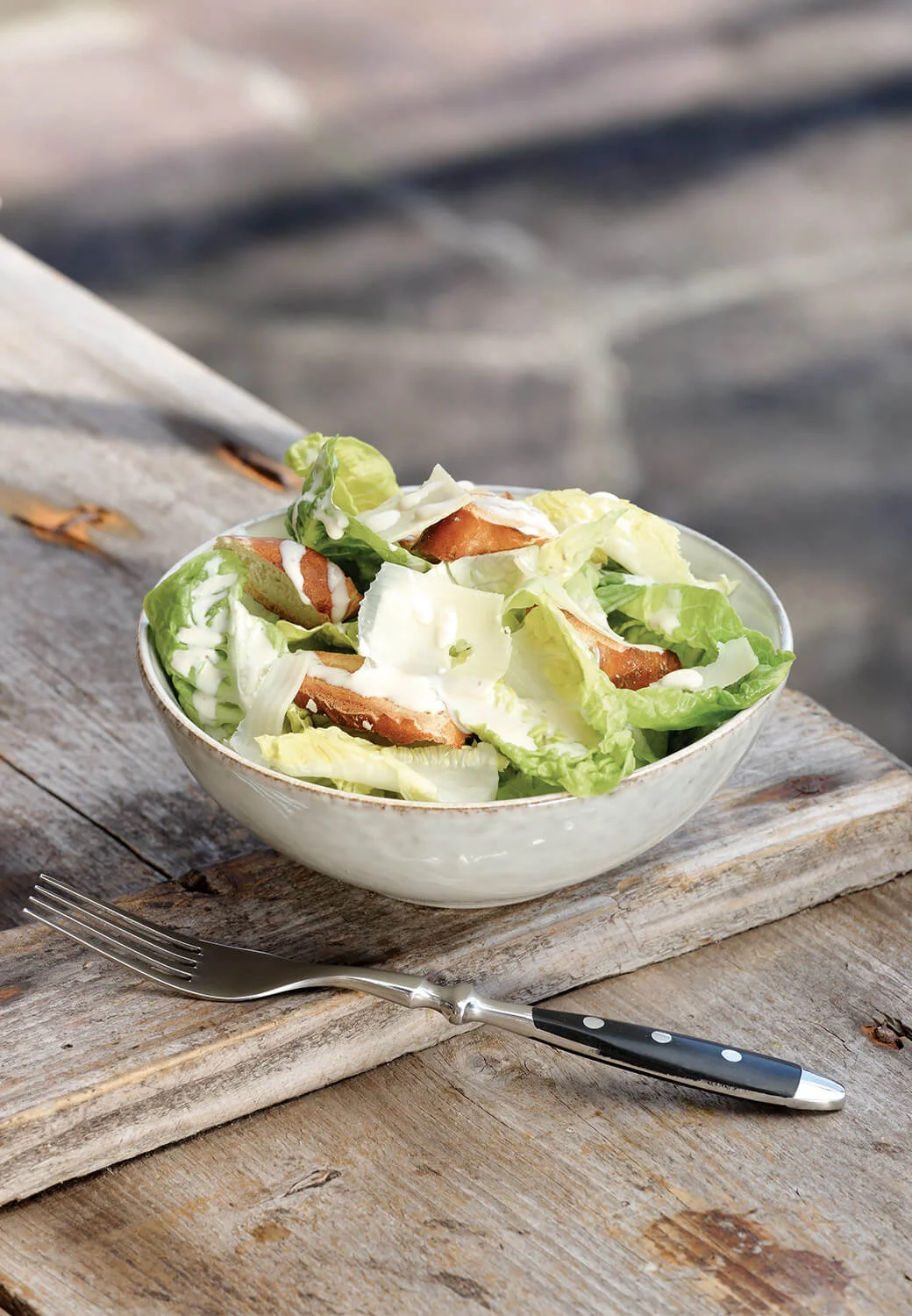 Bayrisch-vegetarischer Caesars Salat