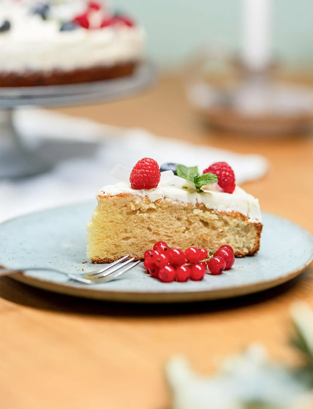 Fruchtiger Skyr-Kuchen