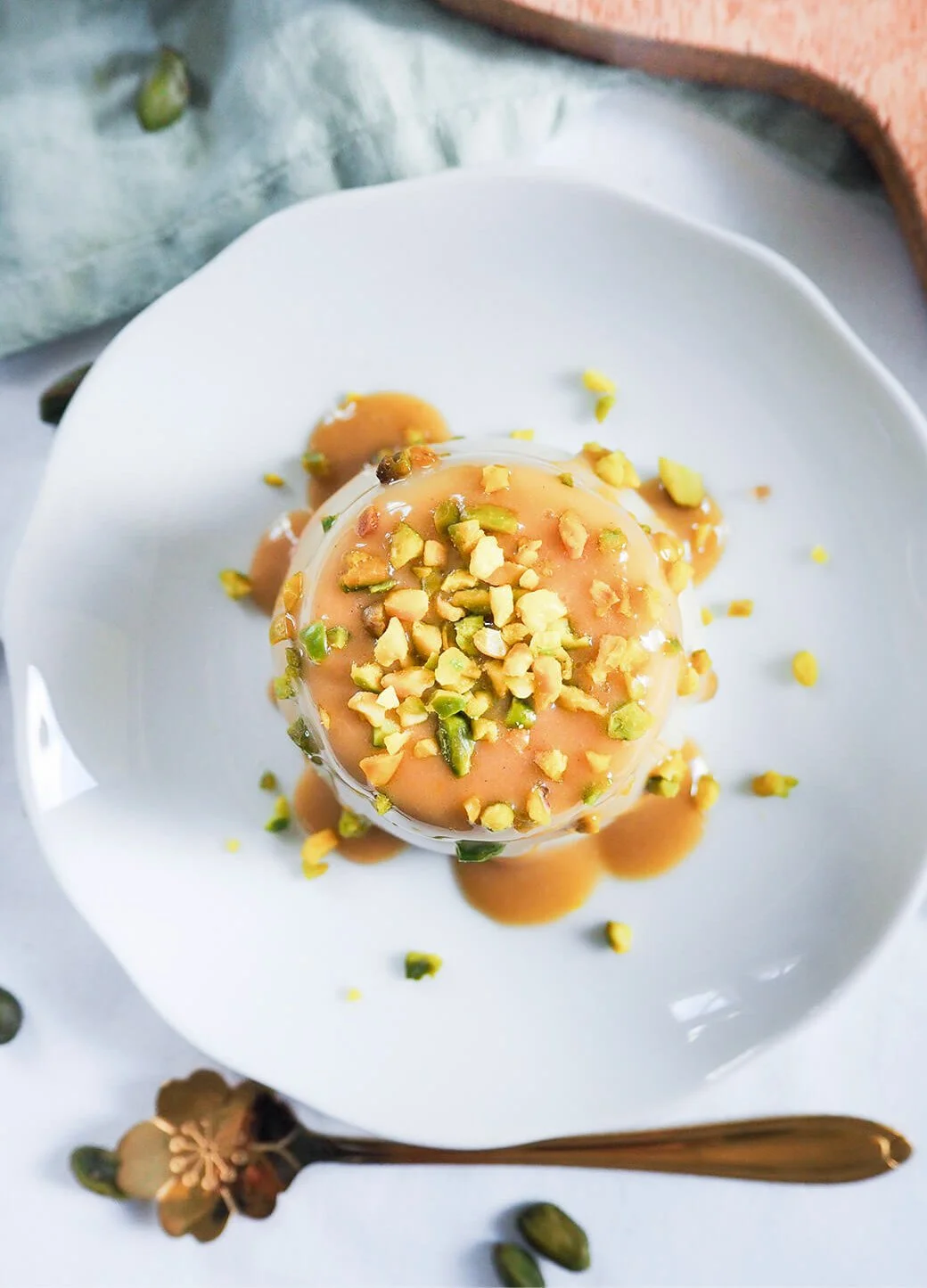 Pistazien-Creme-Dessert